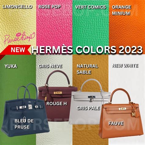 best hermes colors|Hermes color chart.